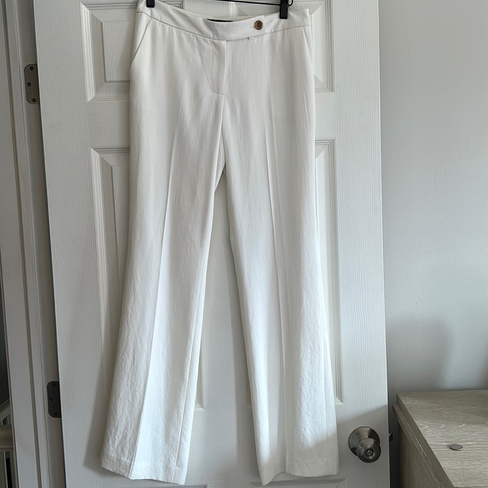 NWT Talbots white trousers